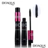 Andere Gesundheitsschönheitsartikel Bioaqua Black Silk Mascara Make-up-Set Wimpernverlängerung Volumenverlängerung 3D-Faser Wasserdichte Kosmetik Dh401