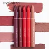 Läppstift 12Color Box Set Lipstick Pen Lip Liner Pen Rotation Dual-Purpose Matte Waterproof Long-Last Non-Stick Velvet Cosmetics Makeup 230727