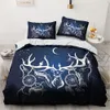 Bedding sets Letter Dreamcatcher 3d Set Fantasy Feathetr Mandala Luxury Duvet Cover Sets Comforter Bed Linen Queen King Single Size 230727