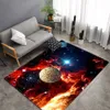 Tapijten Woonkamer Gebied Tapijt Universe Tapijten Kids Play Room Matten Galaxy Ruimte Slaapkamer Tapijt Keuken Badkamer Mat R230728