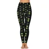 Pantaloni attivi Tasche con leggings a forma di rana divertenti Cartoon Frogs Lovers Design Yoga Vita alta Work Out Legging Retro Stretch Sport