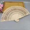 Chinese stijlproducten Nieuwe gesneden houten ventilator geurige antiquiteit Hollow Out vouwen Handventilator Porch Woonkamer Chinese college Decor