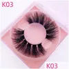 Outils de bain Accessoires 8 D Cross Mink Eyelashes Soft Real 3D Lashes False Dramatic Wispy Fake Eye Makeup Cilios Faux Cils Drop Del Dhjrt