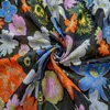 Stof en Naaien Grote Bloemen Heldere Retro Garen Geverfd Jacquard Lente Zomer Elegante Franse Stijl Vrouwen Jurk Diy 50cmx138cm 230727