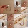 Other Fashion Accessories Heavy Industry Pearl Hair Ring Headrope Headwear Small Tie Horse Tail Rope Light Luxury Drop Delivery Otfya