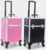 Koffers 22 inch rollende nagel op wielen manicure opslag polish organizer professionele make-up trolley cosmetisch pak