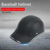 Casco mezzo casco da moto stile berretto da baseball casco mezzo casco bici elettrica scooter sicurezza anti-UV246z