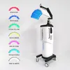 Nouveau Design 7 Couleur Led Lumière PDT Visage Thérapie Machine Anti-Rides Exfoliants Noir Tête Enlèvement Peau Rajeunissement Machine