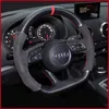 مناسبة لـ Audi Teadering Wheel Cover Leather Hand Sewn A3 A4L A5 A6L A8 Q2LQ3 Q5 Q7270P