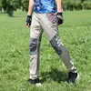 Pantaloni da uomo 2023 Summer Outdoor Men Quick Dry Thin Breathe Long Casual Trekking Hiking Outwear Pantaloni Cargo