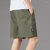 Pantaloncini da uomo Moda estiva da uomo Cargo Cotton Multi tasche Capispalla tattico Bermuda Beach Pantaloni da jogging Pantaloni da uomo
