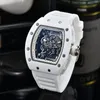 2023 new Sports Men's Watch Luxury Fashion Fully function Quartz Watches men Unique Design Waterproof Tape Watch Wristwatch aa1