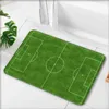 Carpets Football Field Doormat Bath Mat Bathroom Rug Non-Slip Kitchen Area Rugs Mat Door Mat for Floor Toilet Household R230728