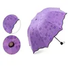 100pcs partia parasol anty-UV parasol Słońca parasol magiczny kwiat kopuły krem ​​przeciwsłoneczny przenośny 3-osobowy pożar 318g