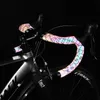 Компоненты велосипедных рулей CXWXC Road Bike Harder Capes Отражающие ударные ударные велосипеды eva Quicycle Grips Racing Racing Drop Bar Bangage Wrap 230727