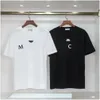 Men'S T-Shirts Embroidery Mens Tshirt Designer T Shirt Shirts Apparel Fashion Tees Brand Luxury Short Sleeve Men S Clothing Tracksui Othxr