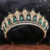 Bridal Wedding Evening Dress Crown Luxury Hair Accessories Elegant Crystal Tiaras Diadem Headpiece