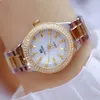 Orologi da polso Orologi da polso da donna in oro 2023 Per orologio da donna Orologio da polso in acciaio inossidabile con diamanti in cristallo Orologio argento Montre Femme