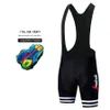 Cuissard de cyclisme Cuissard de cyclisme respirant Coussin de gel de cyclisme Antichoc VTT Cuissard de vélo de route Collants Shorts pour hommes Vélo Team Racing Wear 230727