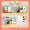 Tools Workshop Miniature Furniture 1 12 Bunny Reindeer Kitchen Picnic Car Forest Family Dollhouse Accessories Simulation Set Girl Toys Gift 230727