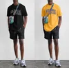 Men'S Tracksuits Mens Shorts Dunks Low T Shirt Set Designer High Quality Football Shirts Clothing Women Tshirt Summer Brand Jogging Dhe4J
