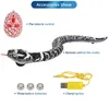 Electric RC Animals Realistic Remote Control Snake RC Animal Scary Toy Simulated Viper Trick skrämmer Mischief Toys For Halloween Childres Gift 230727