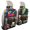 Organizer per sedile posteriore per auto con supporto per tablet touch screen 9 tasche portaoggetti Tappetini per seggiolino auto Protezioni per schienale per bambini Toddlers289e