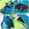 Outdoor-Taschen 8L Laufen Trinkweste Rucksack Männer Frauen Outdoor-Sporttaschen Trail Marathon Joggen Wanderrucksack Option Wasserbeutel Flasche 230727