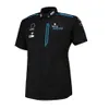 F1 World Formula One Series Car Team Uniform Revers Short Sleeve Quick Dry POLO Shirt276l