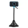 Webbkameror Datormikrofon Webcam Plug Portable Web Camera för video eller online