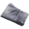 Dżinsy męskie żyduto men marka wysokiej jakości dziura prosta motocykl motocyklowe dżinsowe spodnie dla czarnego niebieskiego kropli odzież męska odzież dh83p