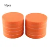 10 stuks Set 6 150mm Auto Polijsten Pads Spons Polijsten Buffing Waxen Pad Kit Tool Voor Auto Polijstmachine buffer Oranje Auto Care 2430