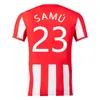 23 24 Almeria Mens Soccer Jerseys L. Suarez Samu Mendes El Bilal Essa Dyego Sousa Akieme Akiem
