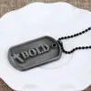 Pendentif Colliers Classique Vintage Métal Bible BOLD Collier Cosplay Party Memorial Day Cadeau Hommes Femmes Bijoux Accessoires