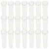 Fleurs décoratives 50pcs Tube de fleur Transparent Tubes d'eau florale de Nutrition pour l'artisanat d'événement de mariage hydroponique