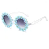 Sunglasses Zilead Parent-child Mother Kids Baby Girl Family Cute Sun Flowers Glasses Unisex UV400 Protection Sunglass Gafas