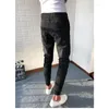 Hommes Jeans Hiver Brossé Pantalon Hommes En Peluche Épaissir Designer De Luxe Mince Style Coréen Vêtements Streetwear Homme Denim Pantalon Homme