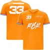 NOVEDAD DE VERANO 2021, traje de carreras de Fórmula 1 F1, camiseta Polo de campeonato mundial, camiseta grande personalizable Verstappen Clothing240q