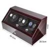 Titta på Winders 67 Luxury Watch Winder med Lock 13 Slot Fashionable Watches Display Box That Rotertable Mechanical Watch Hushåll Watch Box 230727