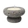 Candle Holders Modern Art Home Decoration Accessories Matte Container Empty Cup Cement Romantic Room