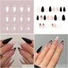 False Nails 1 Set Fake Nail Matte Finish Removable Harmless Abs Luxury Artificial Press On With Glue Kit Supplies Drop Delivery Heal Dhh4T