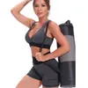 Conjunto de sutiã feminino sexy sexy de fábrica com cintura alta levantamento de quadril conjunto de shorts de ioga pêssego