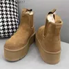 Buty okrągłe buty damskie buty zimowe obuwie kobiety australijska lolita lolita 2022 gumowa jesień szyfonowy bawełna koronkowa f Z230728