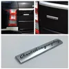 Decalque de emblema de carro 3D Chrome Metal Autobiography Logo Auto Body Emblem Sticker Para Range rover Vogue257r2679