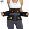 New Separate Reducing Girdles Corset Hook Women Tummy Wrap Band Abdominal Binder Spandex Strap 3 Belt Waist Trainer For Gym