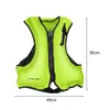 Gilet de Sauvetage Bouée Gonflable PVC Nautisme Gilet de Sauvetage Extérieur Natation Nautisme Ski Conduite Gilet Combinaison de Survie Polyester pour Natation Pêche en Mer 230727