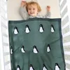 Decken zum Einwickeln von Babys, superweich, aus 100 % Baumwolle, gestrickt, für geborene Säuglinge, Unisex, 100 80 cm, Schlafdecken für Kleinkinder für Kinderwagenbett 230727