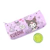 Atacado Fashion Cute Pink Purple Kuromi Melody Pencil Bag Big Capacity Cinnamoroll Zipper Bag Accessories 4 estilos 21*10.5*3cm
