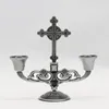 Bougeoirs HeyMamba Bronze Métal Christian Bâton Titulaire Maison De Mariage Décoration Stand Cadeaux