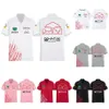 2022 F1 T-shirt Formule 1 Racing Polo Motorsport Team Uniform T-shirts surdimensionnés Mode Harajuku Hommes Femmes F1288s